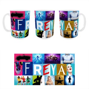 15oz Musical Theatre Personalised Name Mug Gift, Your Design for decoration or gift, Gift for him, Gift for her, Personalised Drinkware