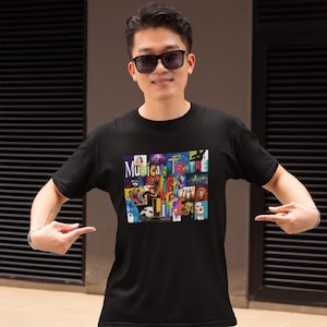 Musical Theatre Is Life T-shirt, Musical Theatre Gift for him & her, Decoration, Present, Drinkware, wearable, High Quality 100% Cotton