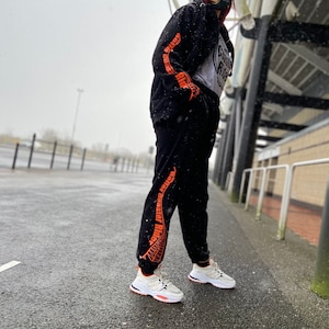 Rollercoaster Rider Jogging Bottoms with Theme Park inspired Design for Loungewear & Chill at Alton Towers, Thorpe Park and Pleasure Beach
