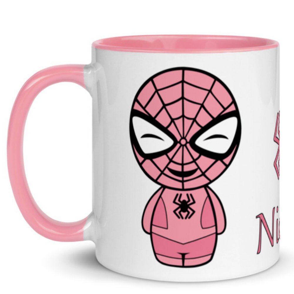 Spiderman Girl Coffee Mug Personalized Spiderman Name Mug - Etsy Australia