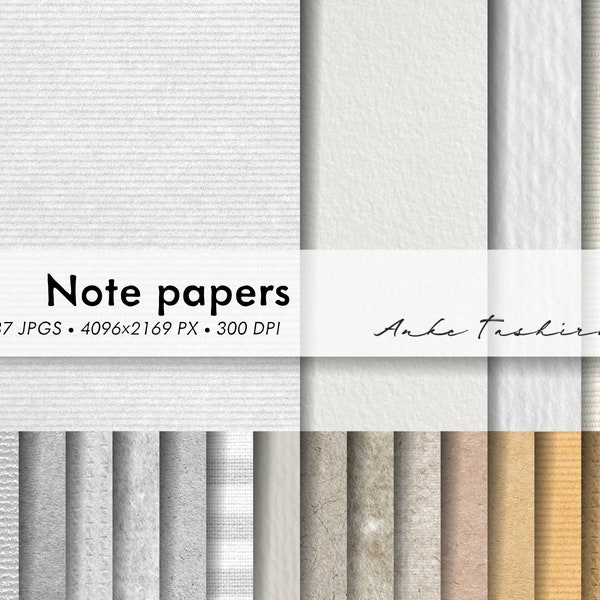Digital note paper textures, backgrounds, scrapbooking, stationery art, prints, gift, wrapping, wall, art,