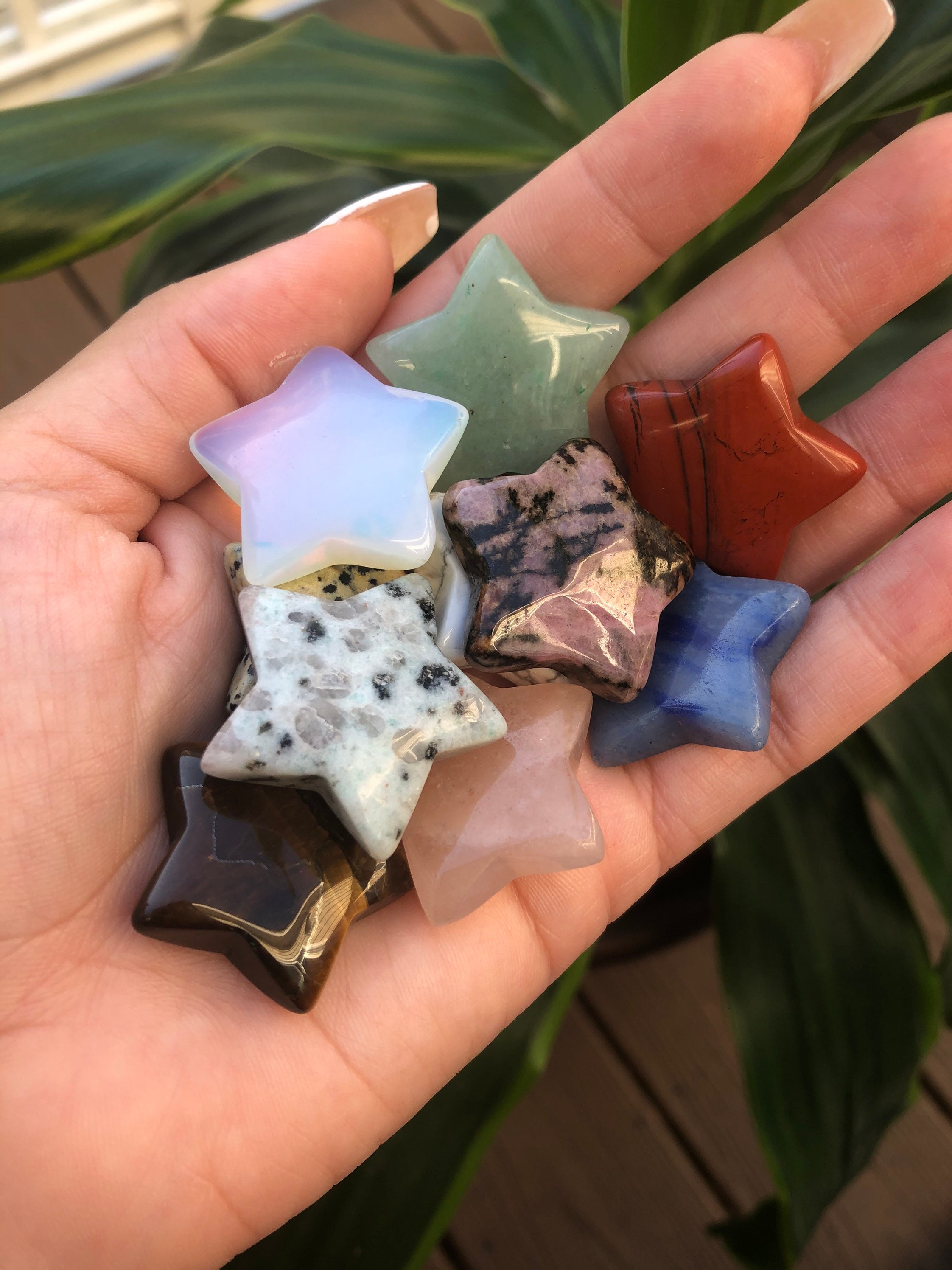 Gemstone Stars | Pocket Gemstones | Stars | Crystal Stars | Reiki Cha…