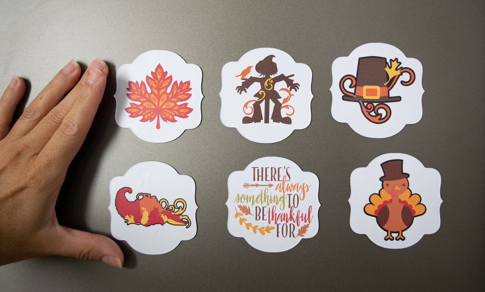 Fall Fridge Set of 6 Thanksgiving Fridge Etsy