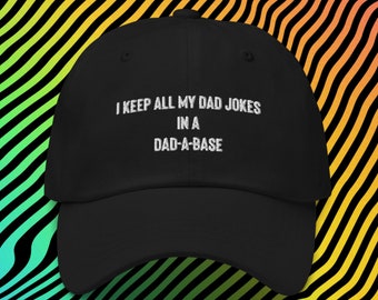 Dad Joke - funny hat - dad hat - gift for dad - gifts for him - father's day gift - funny dad hat