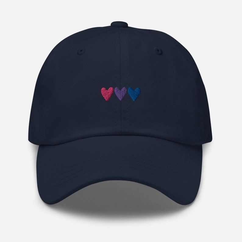 Bi Flag Queer Eye Embroidered Dad Hat Bisexual Flag Bisexual Gay Pride LGBTQ Bisexual Pride Bi Pride LGBT Flag LGBT Baseball Hat