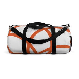 Stylish Travel Duffel Bag: Sporty Gym Weekender - Polyester Oxford