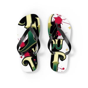 Stylish Flip Flops with Fun Design: Summer Beach Sandals