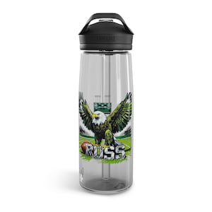 Eagle Design Water Bottle: Tritan Sports Drinkware, Eco-Friendly Gift