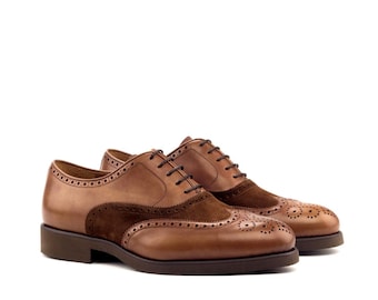 The Devon Ave. Full Brogue No. 2677 from Robert August
