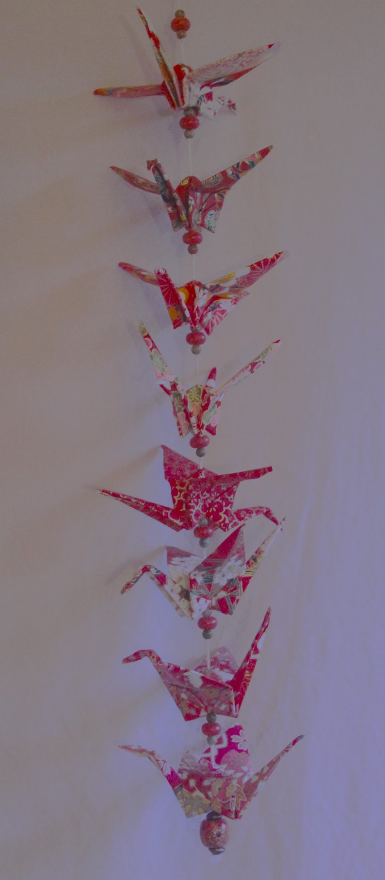 Origami Crane Garland - Etsy