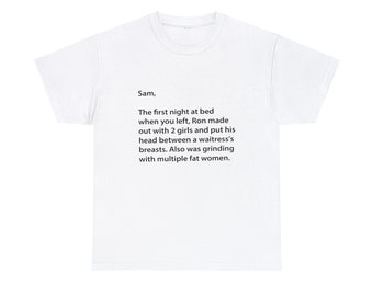 Jersey Shore-T-shirt, citaat Jersey Shore, Snooki-shirt, grappig meme-T-shirt, Copypasta-shirt