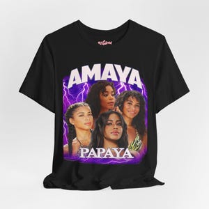 Amaya Papaya Graphic Tee | Amaya Love Island Tee | Love Island USA Shirt