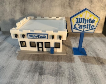 White Castle 1:64 Diorama 3D Print by 3DStylez