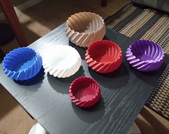 Spiral candy / potpourri bowl - 3D Printed