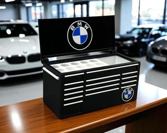 Mini Toolbox Desk Organizer / Tool Holder - Automotive Inspired Fanart