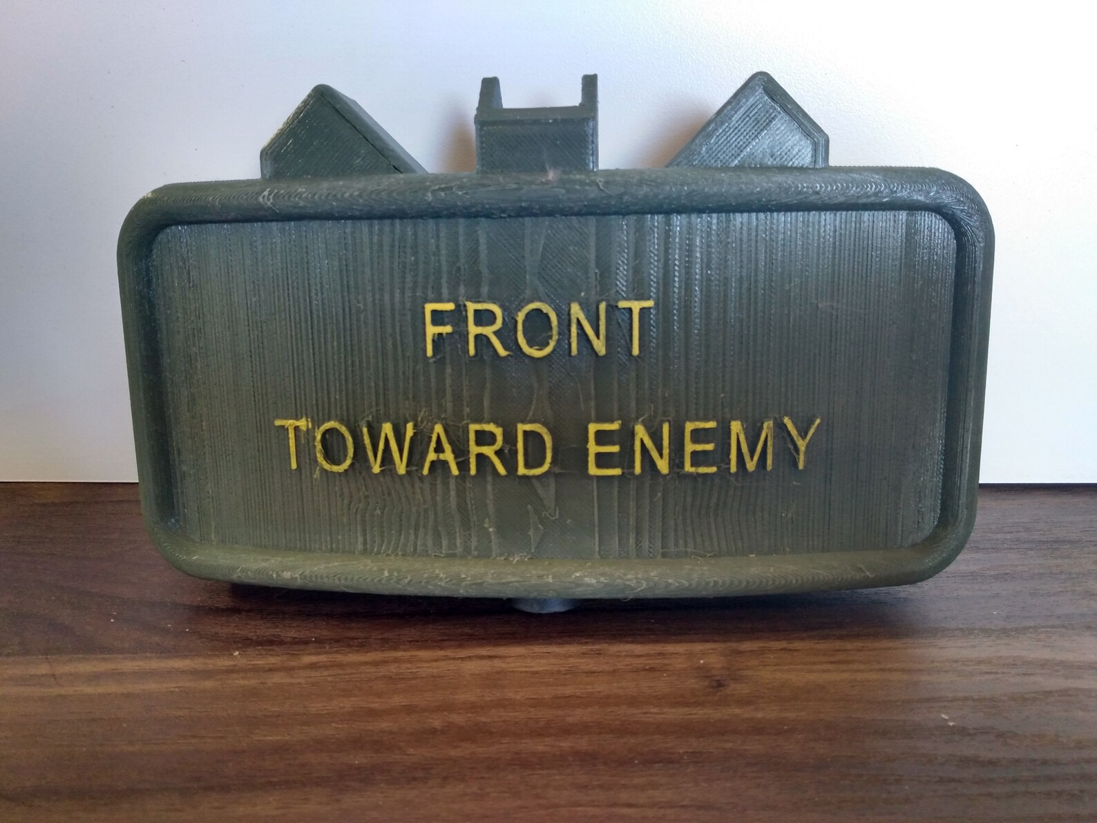 Claymore mine replica tow hitch receiver cover 3D print Etsy