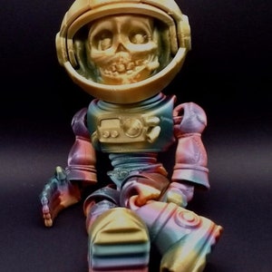Flexi-Astronaut Skeleton. Articulated kids desk toy. Fidget toy. Flexi-Factory