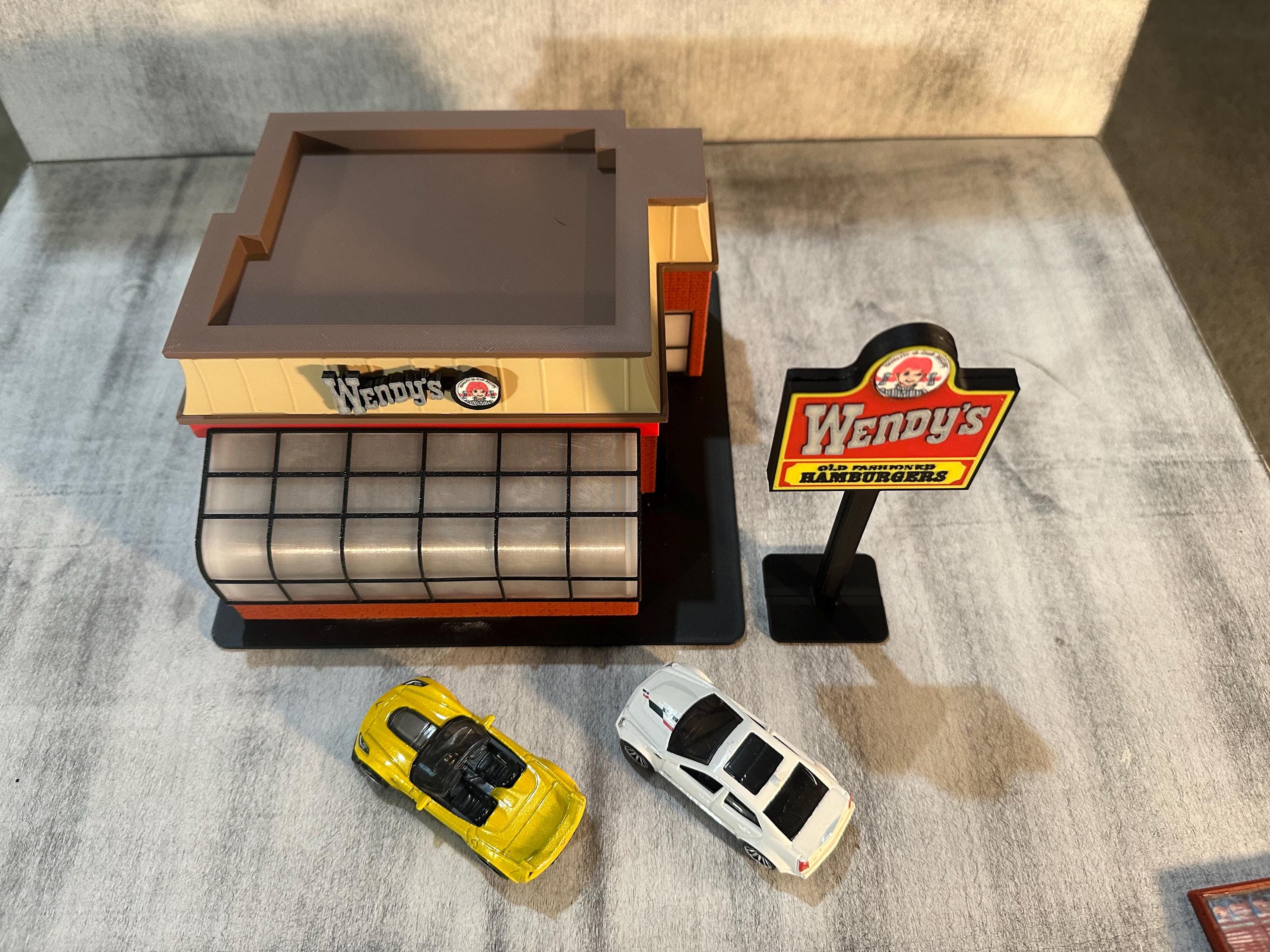 Retro Wendy's 1:64 Diorama 3D Print by 3dstylez - Etsy Israel