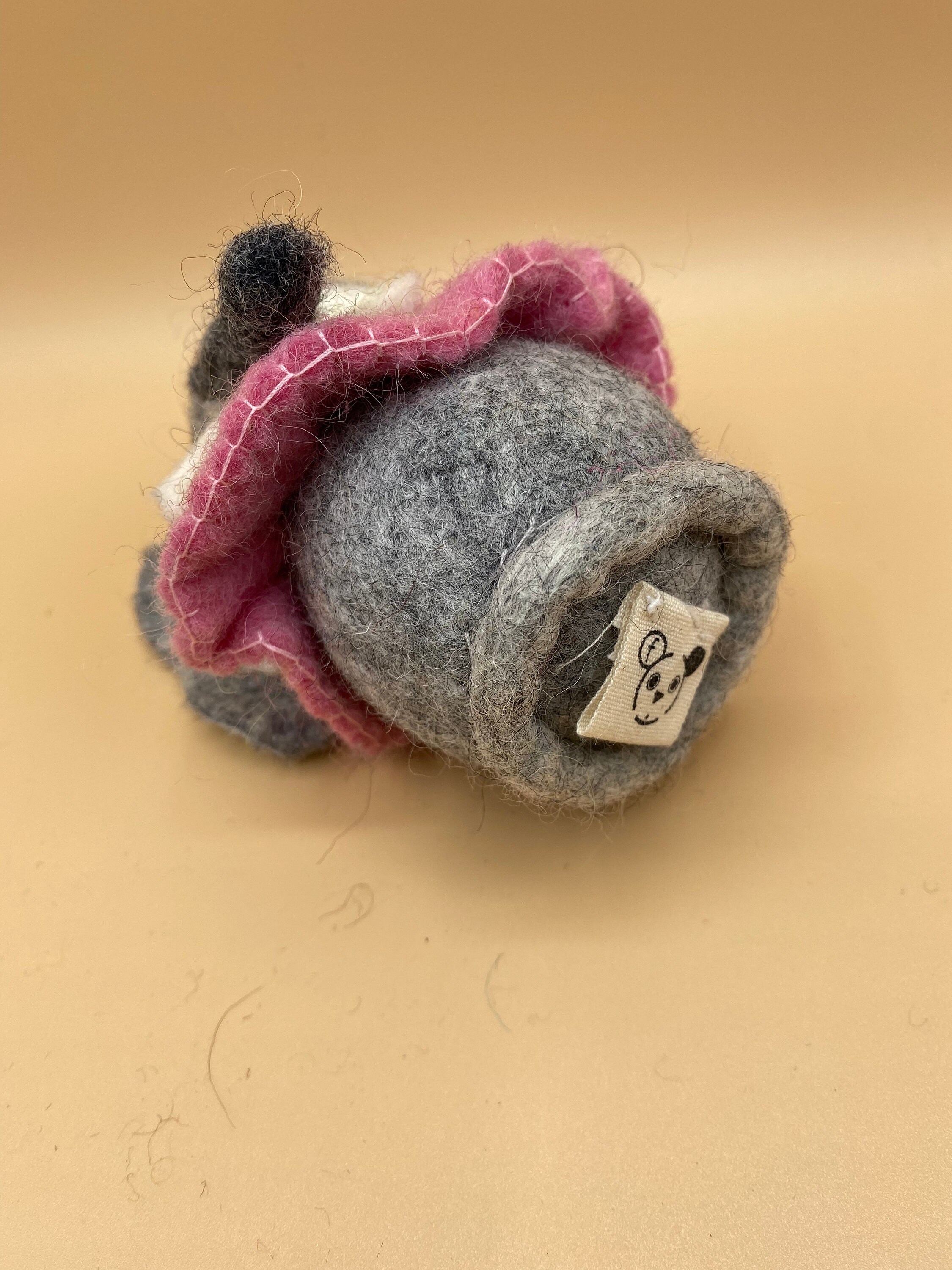 Niedliche Filz-Maus Ornamente – Handgemachte Woll-Mäuse Als Weihnachts- Oder Halloweendeko (ca. 8 Cm)