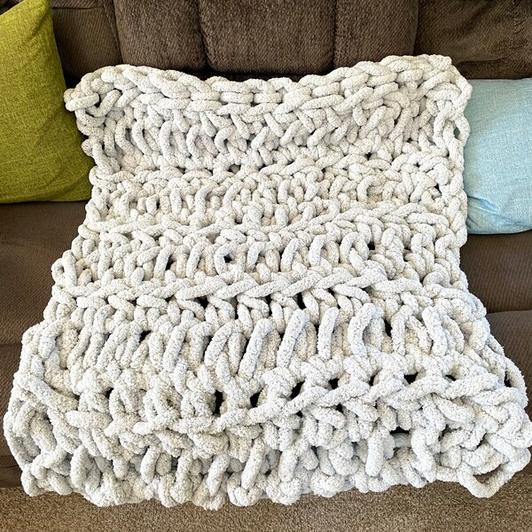 Knit Lap Blanket Etsy