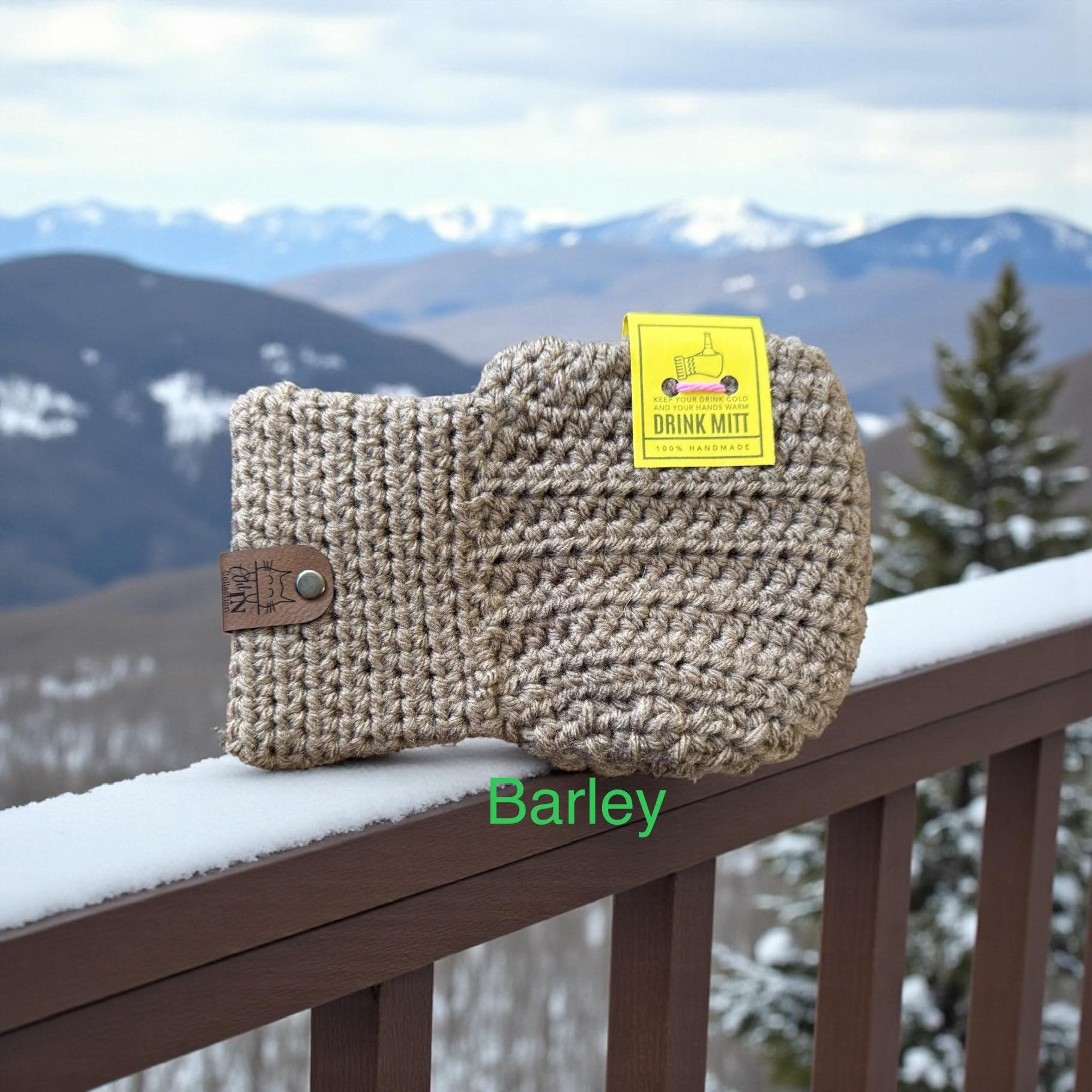 Solid Color Beverage Mitten - Etsy