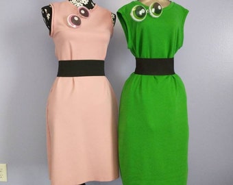 Powerpuff Girls Costumes; Second Hand Blossom and Buttercup Dresses in Very Good Condition; Bubbles Dress at Request/Made to Order