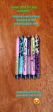 Custom pens/glitter pens/personalized pens/gifts for her/gift for him/gel pens/birthday gifts/personalized gifts/creative gifts/unique gifts