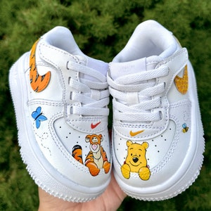 Winnie & Tigger Nike EasyOn Sneakers personalizzate *Tutte le taglie* / Idee regalo / Bambini/Neonati/Ragazzi