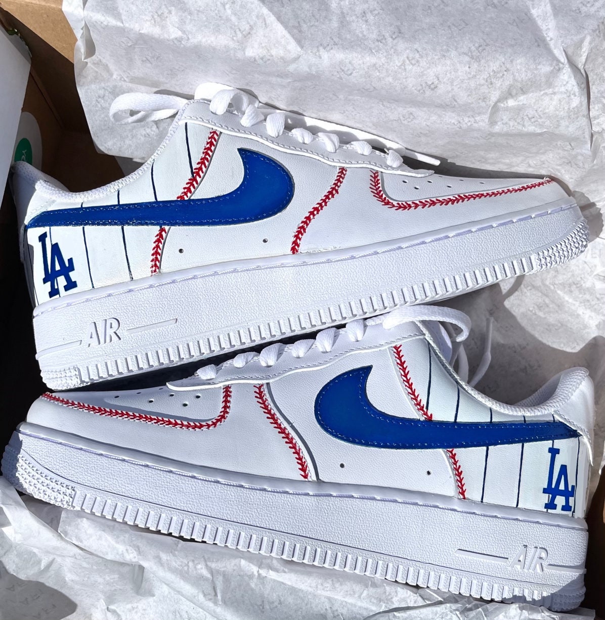 LA Nike Air Force 1 Sneakers all Sizes Mens womens Childrens youth Gift Ideas Customs by Jul Etsy