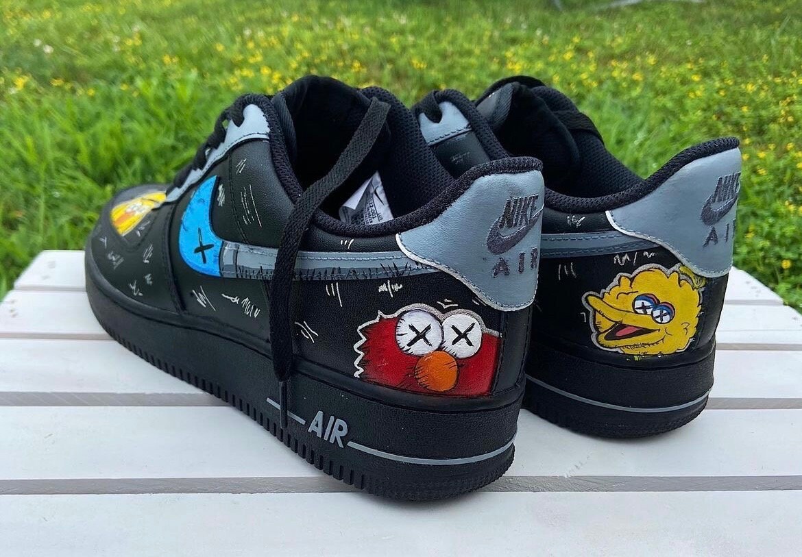 custom air force 1 sesame street