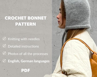 bow tie bonnet knitting pattern