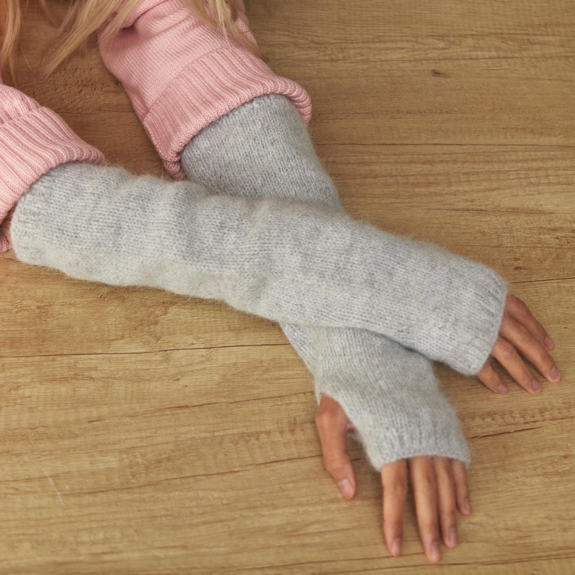 Faux Fur Long Arm Warmers - Etsy