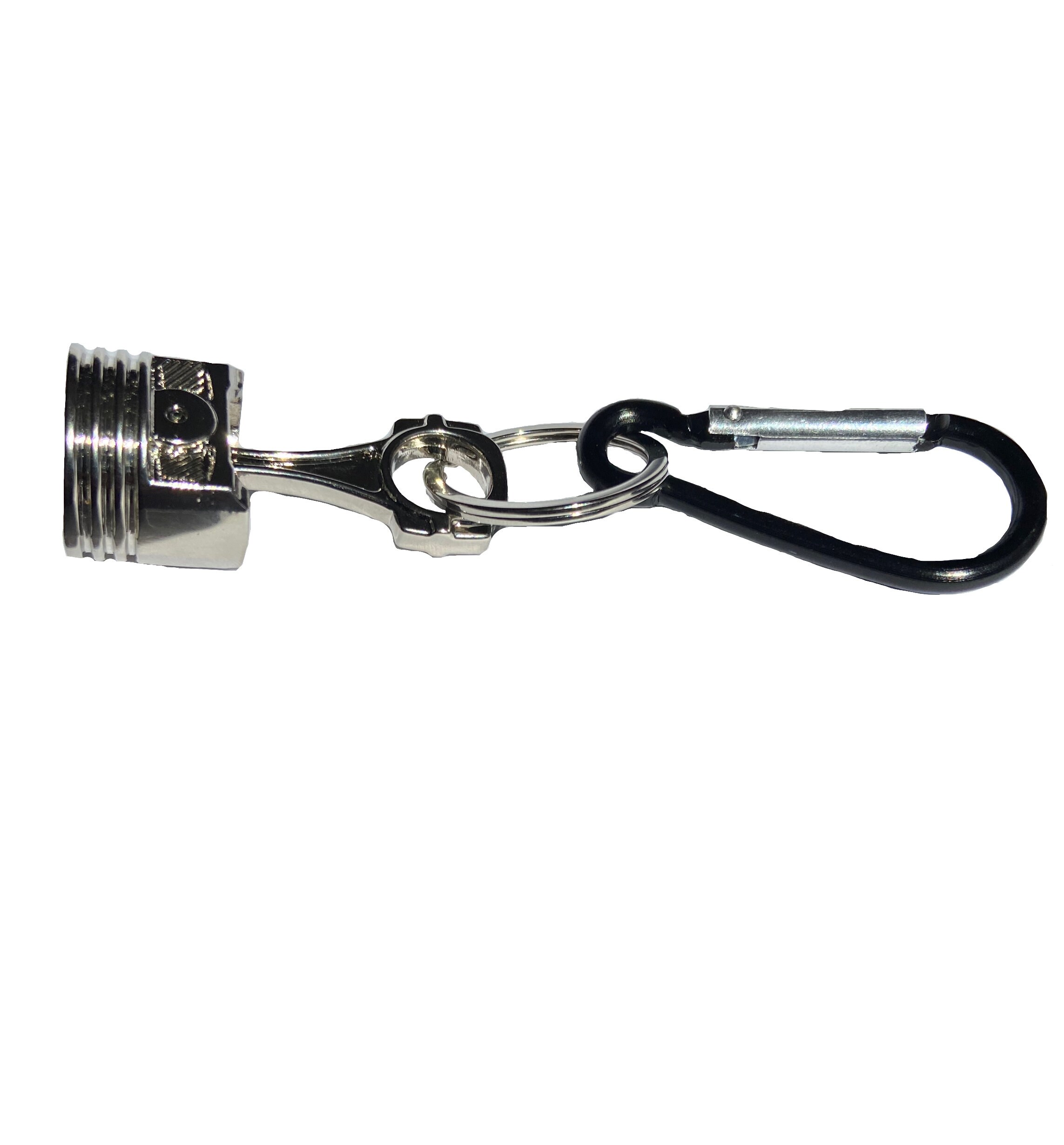 Piston Keychain, Piston Car Part Keychain, Car Keychain, Car Keyring