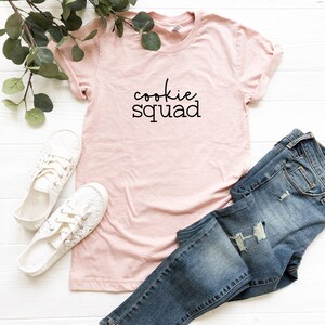 Cookie Squad Shirt | Girls Cookie Party Shirt | Baking Shirt | Cookie Shirt | Baker Shirt | Cookie Lover Gift | Bakery Shirt | Pastry Chef