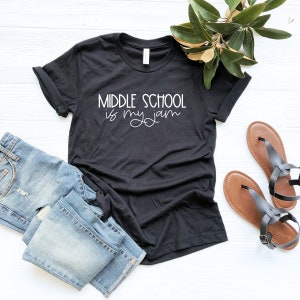 Middle School is My Jam Shirt Teacher Shirt Gift for Middle School Teacher Favorite Middle School Teacher Gift Funny Teacher Tee
