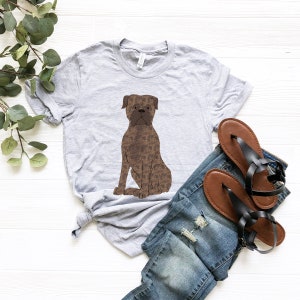 Camisa de mastín atigrado, camisa de amante del perro, camisa de mamá de perro, regalo de tecnología veterinaria