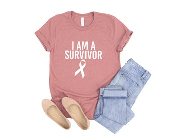 I Am a Survivor Shirt, Breast Cancer Shirt, Family Cancer Shirt, Cancer Support Shirt