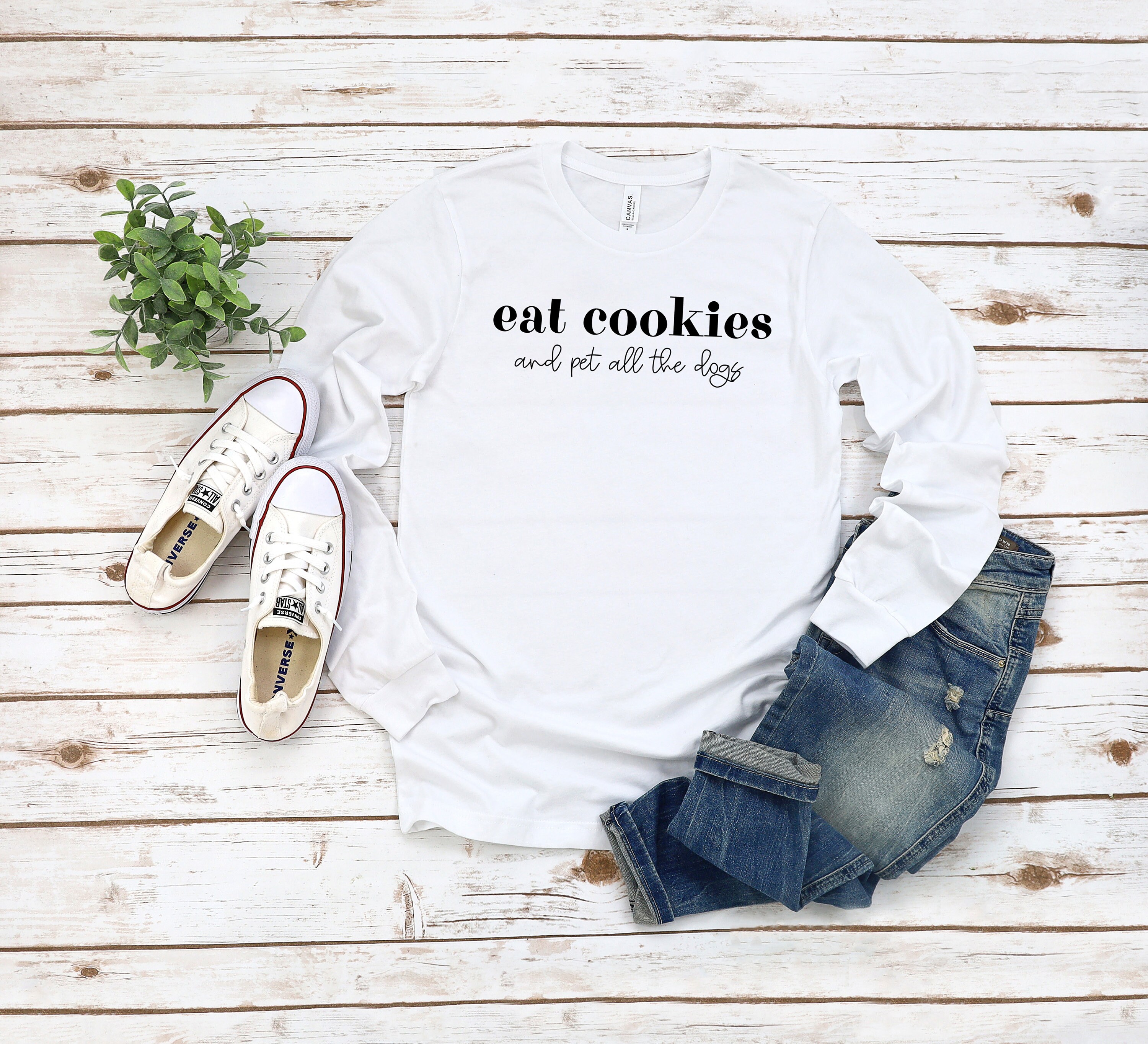 long sleeve cookies shirt