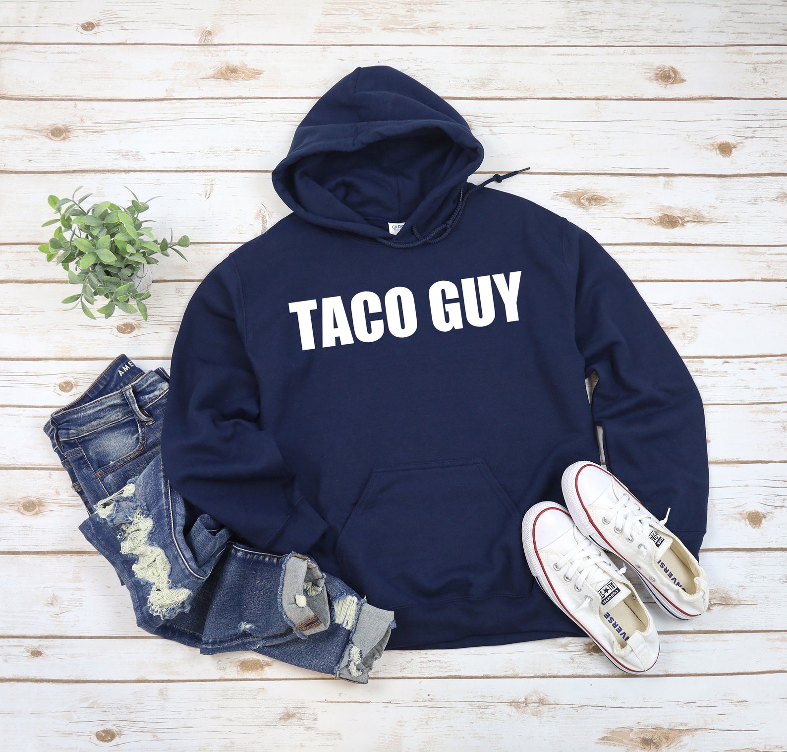 Unisex Fleece Zip Hoodie - This Is A Taco main image 1