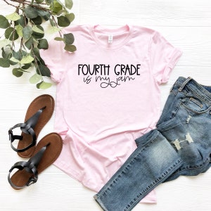 Fourth Grade is My Jam Shirt Teacher Shirt Gift for Fourth Grade Teacher Favorite Fourth Grade Teacher Gift Funny Fourth Grade Teacher Tee