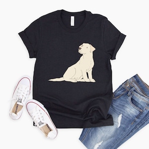 Yellow Labrador Shirt, Dog Lover Shirt, Dog Mom Shirt, Vet Tech Gift