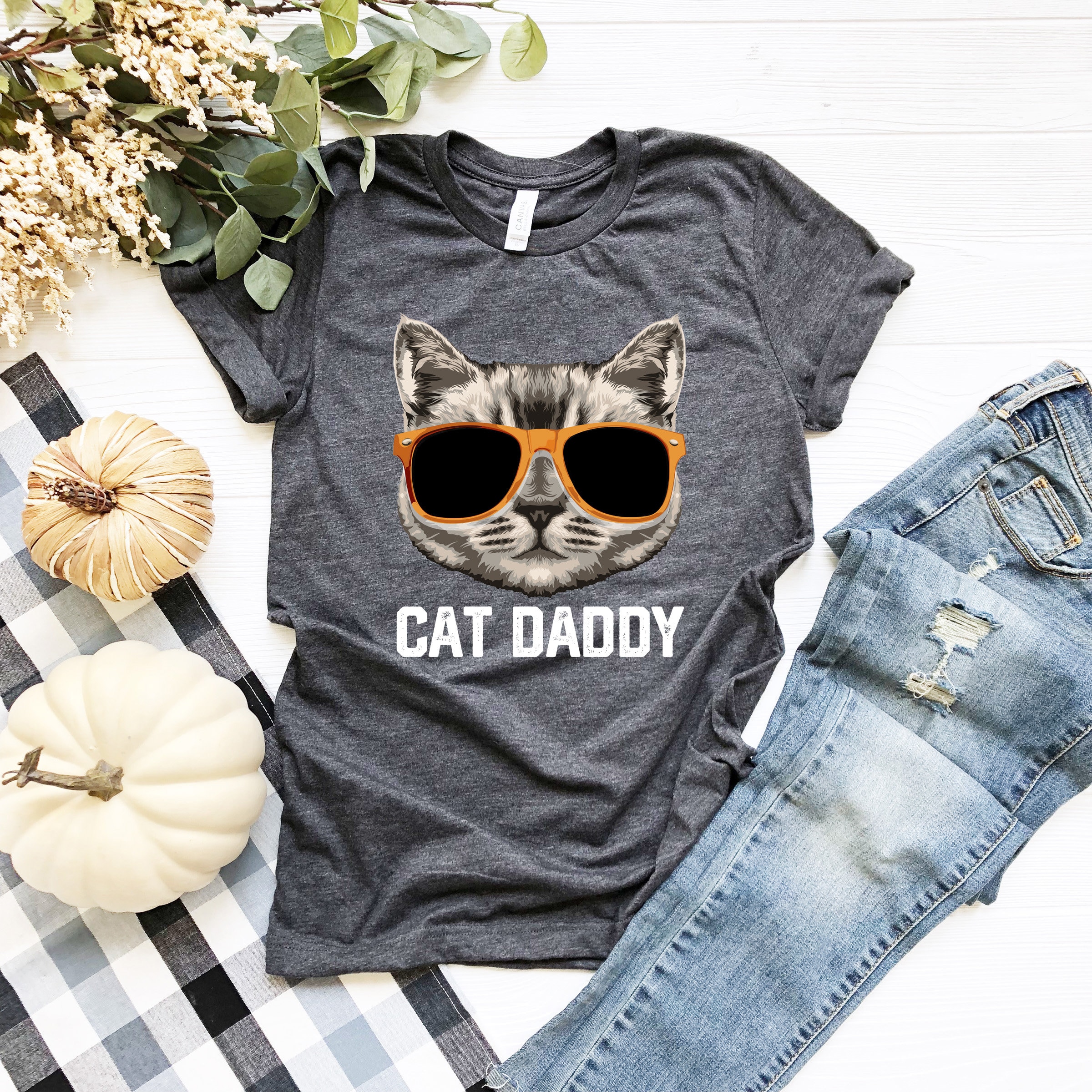Cat Daddy Shirt Gift for Cat Dad Cat Lover Shirt Gift for Husband