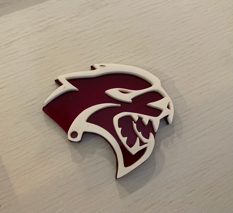 Hellcat Charger Challenger Trackhawk Acrylic Keychain Etsy