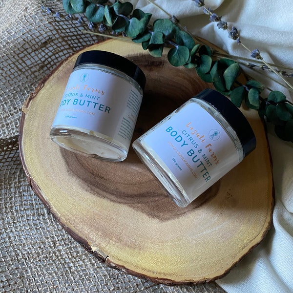 Tallow Body Butter | Lavender & Lemongrass | Whipped Tallow Balm Cream | All-Natural Daily Moisturizer