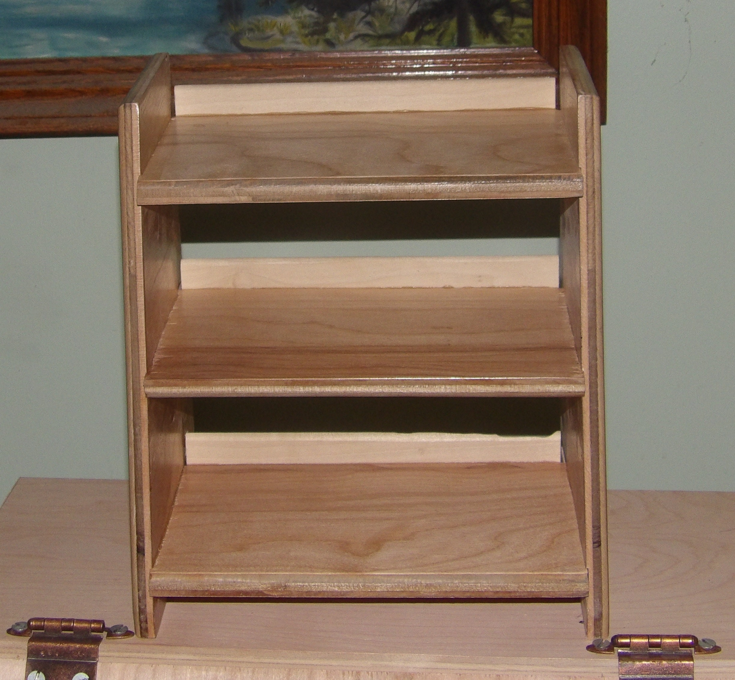 Wooden Tea Rack Tea Storage Shelf Etsy