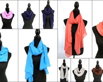 Bufanda de algodón para mujer, chal, hiyab, moda de primavera