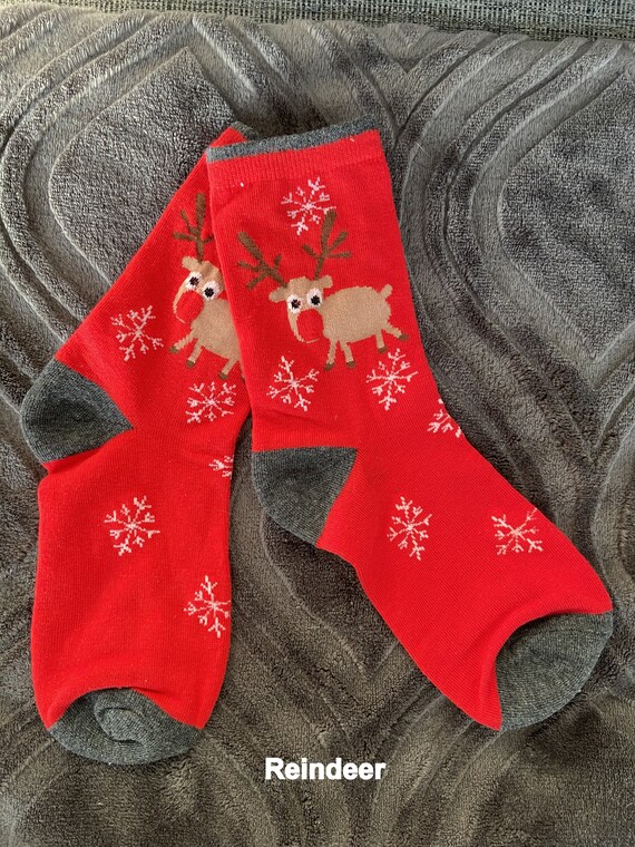 Variety Pack Holiday Socks Crazy Socks Christmas Xmas Women Soft