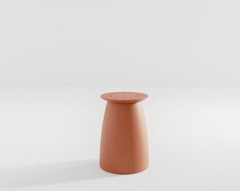 Kopar Earth 3 colored coffee table base / many colors / japandi style / wabi sabi / perfect for interior /hold tabletops up to 70cm diameter