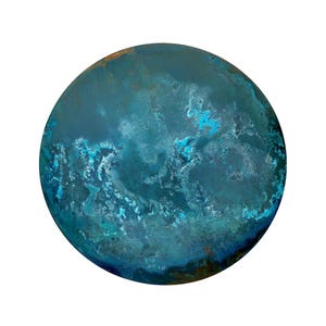 Kopar Round Aged Copper Tabletop d70 cm