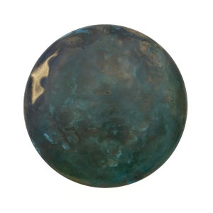 Kopar Round Aged Brass Tabletop d50